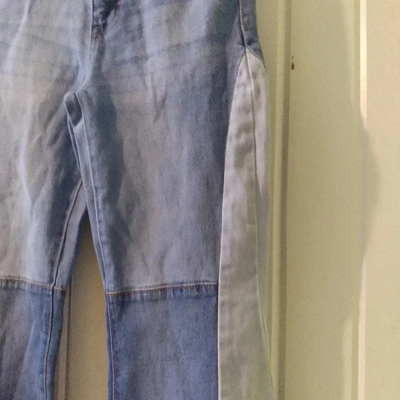 SO tri colored mid-rise flare jeans-juniors size 1/25 NWT - Picture 4 of 7